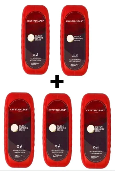 CrystalClear™ Glazen Scrubreiniger | Verban-Reste und Strepen auf der Mitte Ihrer Glasur