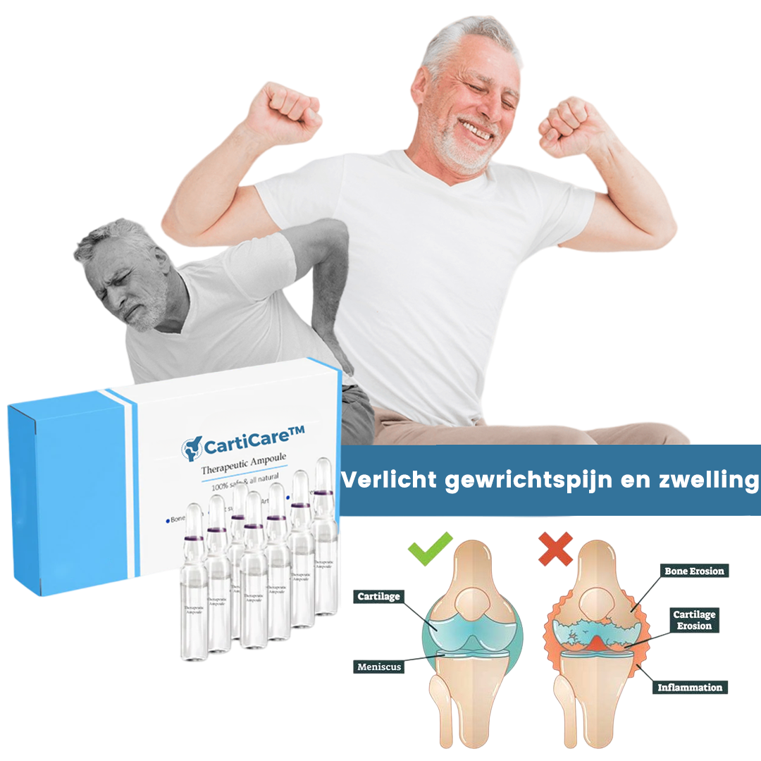 CartiCare™ | Therapeutische Ampulle für Gewrichts- und Botpijn!