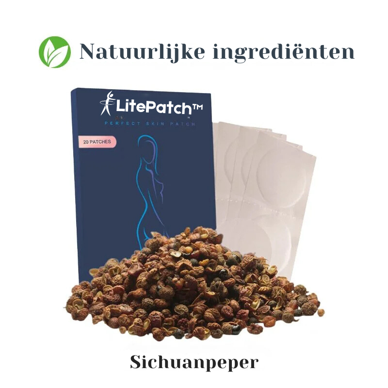 1 x LitePatch™ | Verminder buikvet met 85% in 2 weken