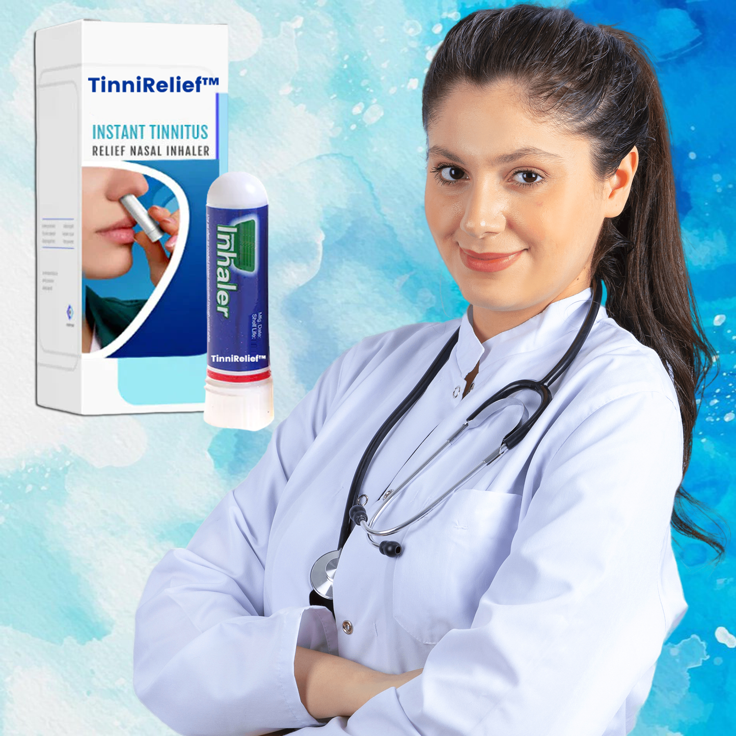 TinniRelief™ | Neusinhalator zur Linderung von Tinnitus