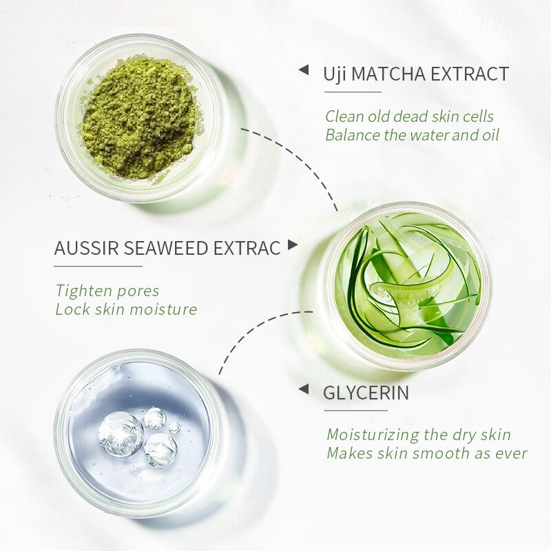 Matcha Exfoliërende Scrub | Voor Een Gezonde & Gladde Huid