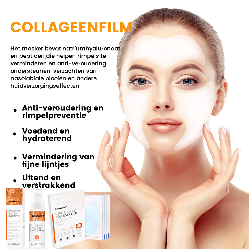 CollaYouth™ | Collageen Nano Spray & Masker Anti-Aging-Set