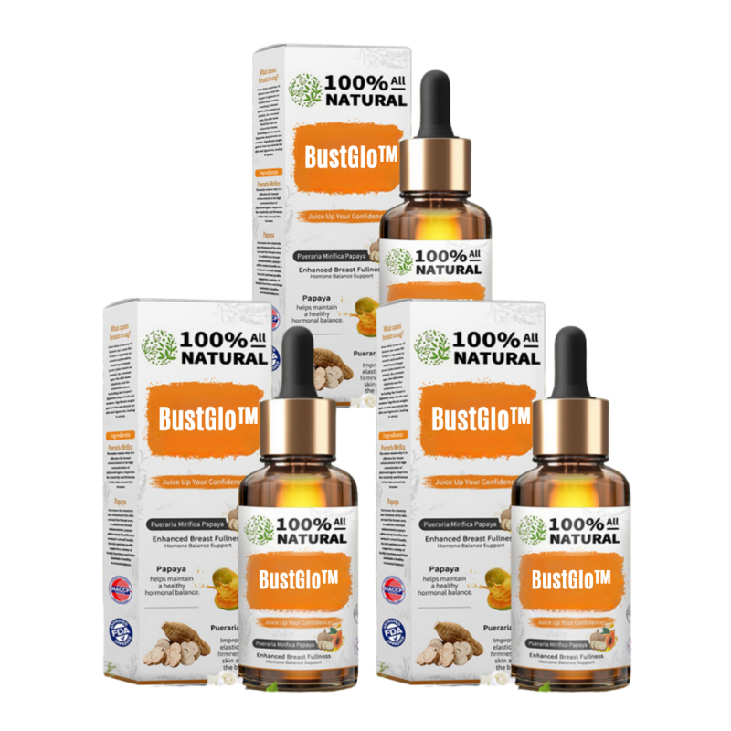 BustGlo™ Natural Breast Lift | Maak je borsten steviger en voller in 2 weken!