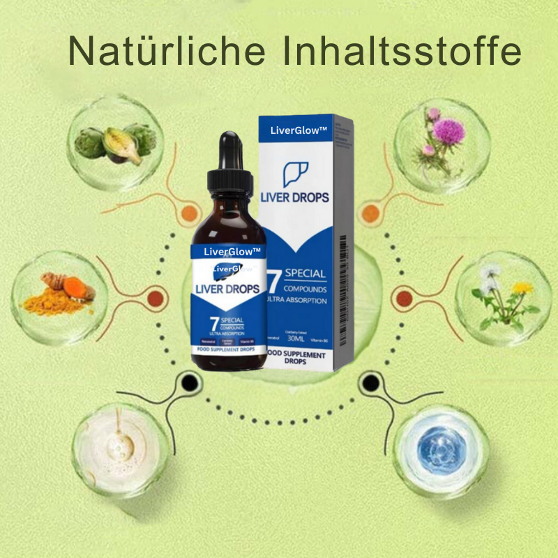 1x LiverGlow™ | Stellt die Lebergesundheit in nur 7 Tagen wieder her (German)