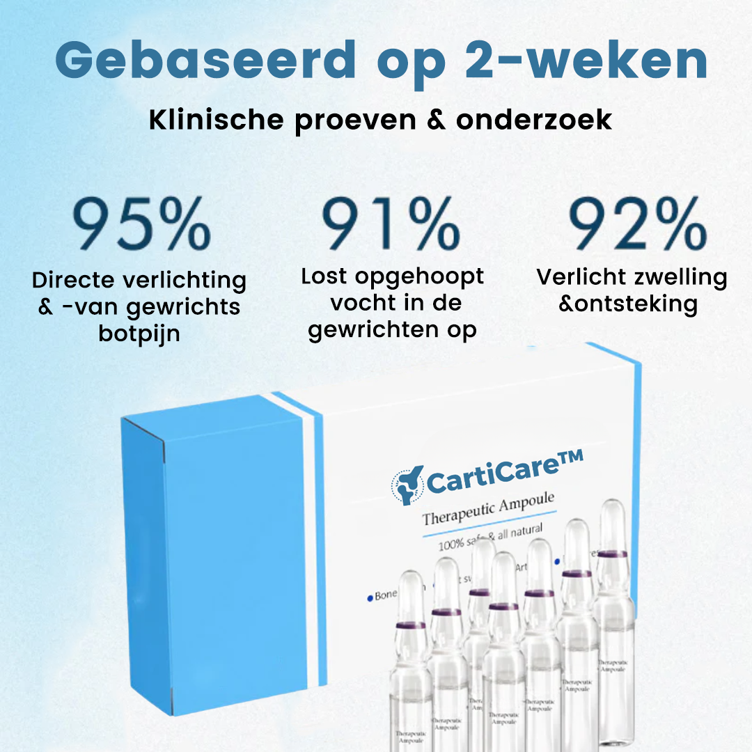 CartiCare™ | Therapeutische Ampulle für Gewrichts- und Botpijn!