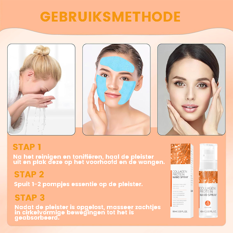 CollaYouth™ | Collageen Nano Spray & Masker Anti-Aging-Set
