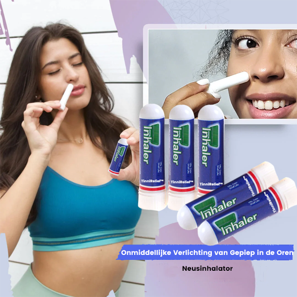 TinniRelief™ | Neusinhalator zur Linderung von Tinnitus