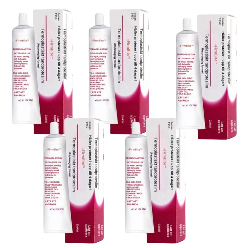 FirmBite™ | Hält Zahnprothesen 24 Stunden lang fest!