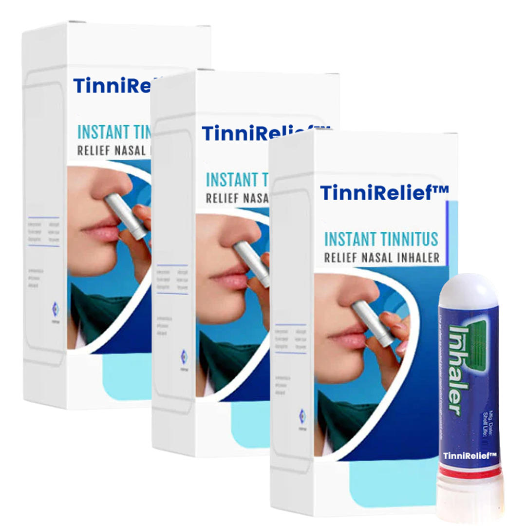 TinniRelief™ | Neusinhalator zur Linderung von Tinnitus