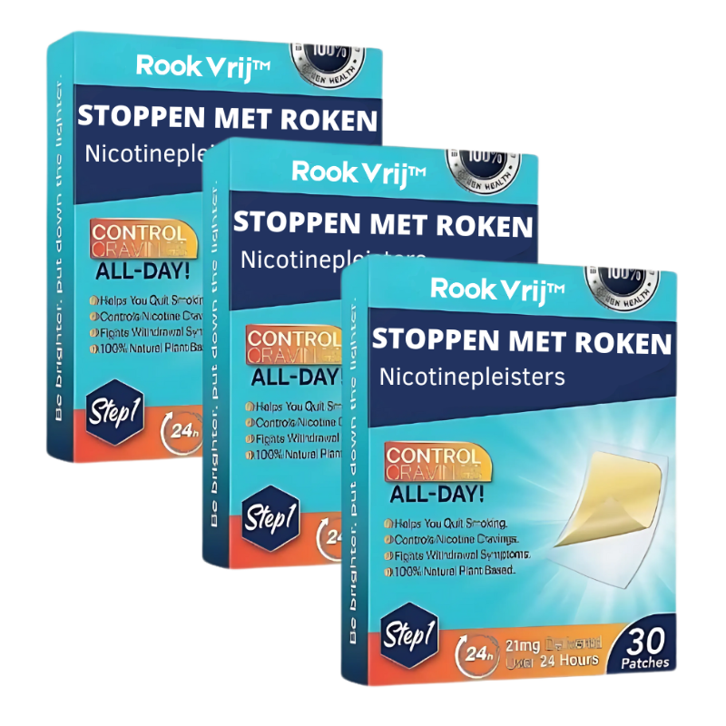 RookVrij™ | Vermindert nicotinebehoefte met 97% in 1 dag.