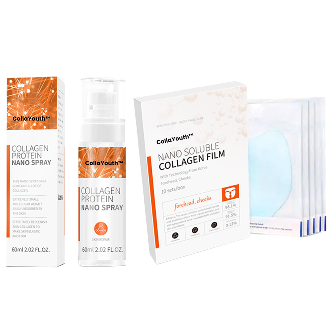 CollaYouth™ | Collageen Nano Spray & Masker Anti-Aging-Set