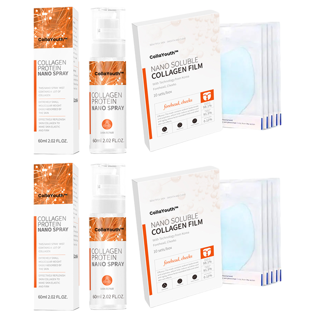 CollaYouth™ | Collageen Nano Spray & Masker Anti-Aging-Set