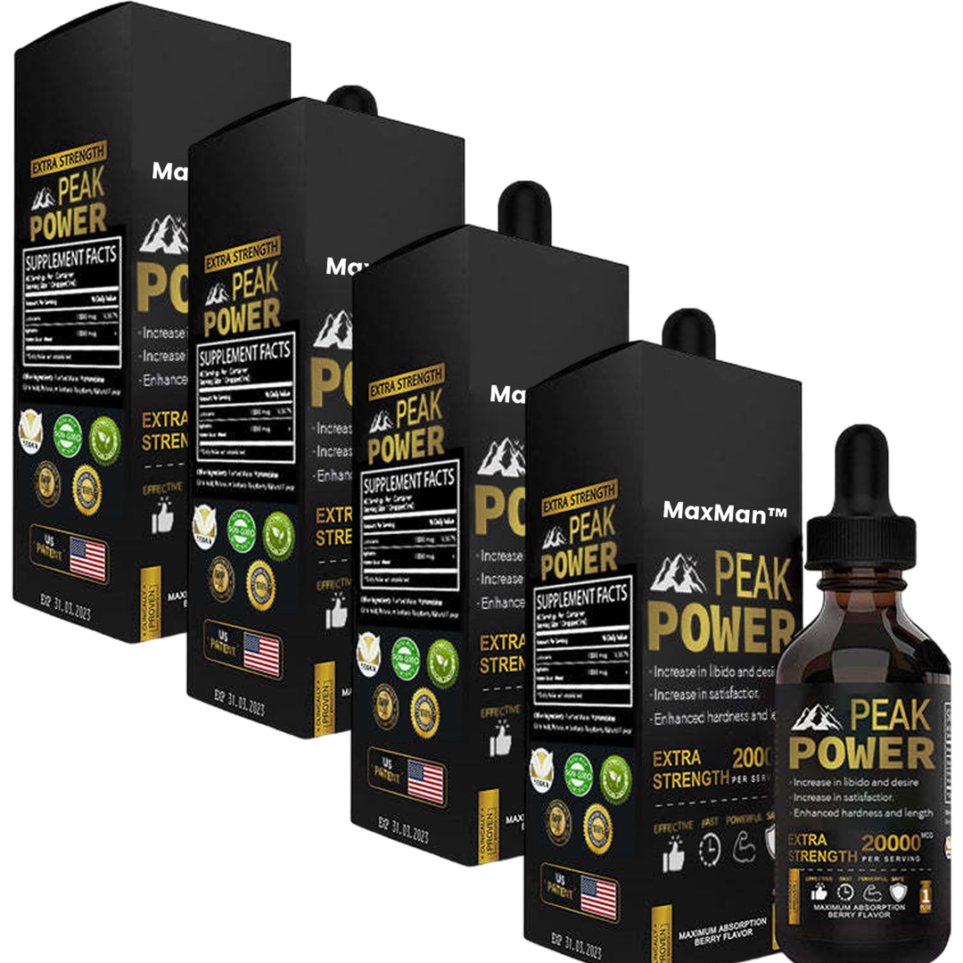 MaxMan™ | Testosteron Supplements Druppels