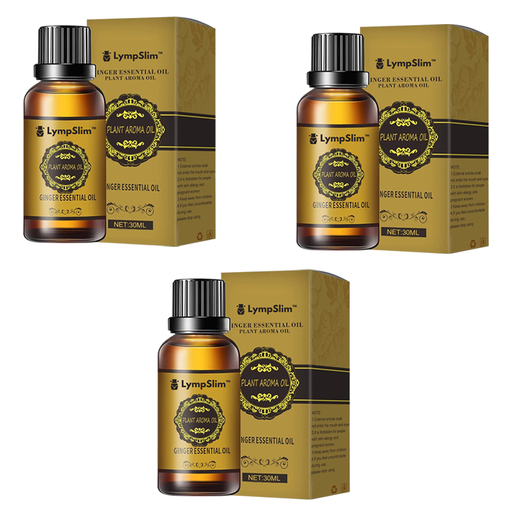 LympSlim™ | Gemberolie voor lymfatische drainage