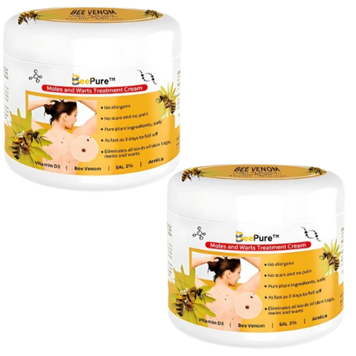 Bee pure ™ mole removal cream