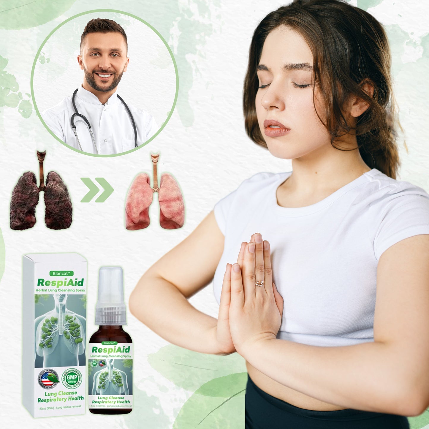 LungAid™ | Kruiden Longreinigingsspray