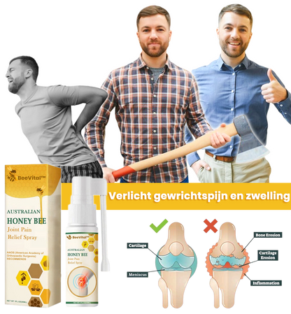 BeeVital™ | Bijenvenijn voor pijnbeleuchtunging and botgenezing in a spray 