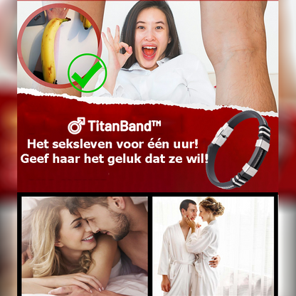 TitanBand™ | Titanband Herren Magnetisches Laufarmband 