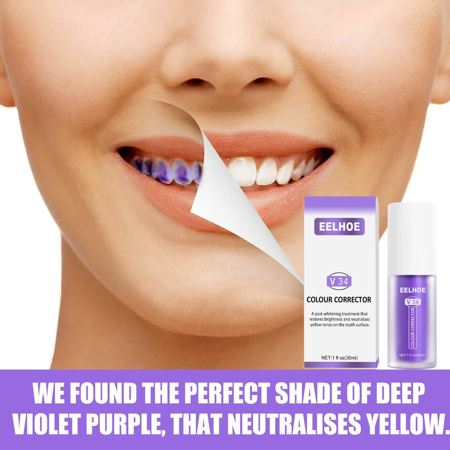 Purple & Orange Toothpaste and Repair Kit