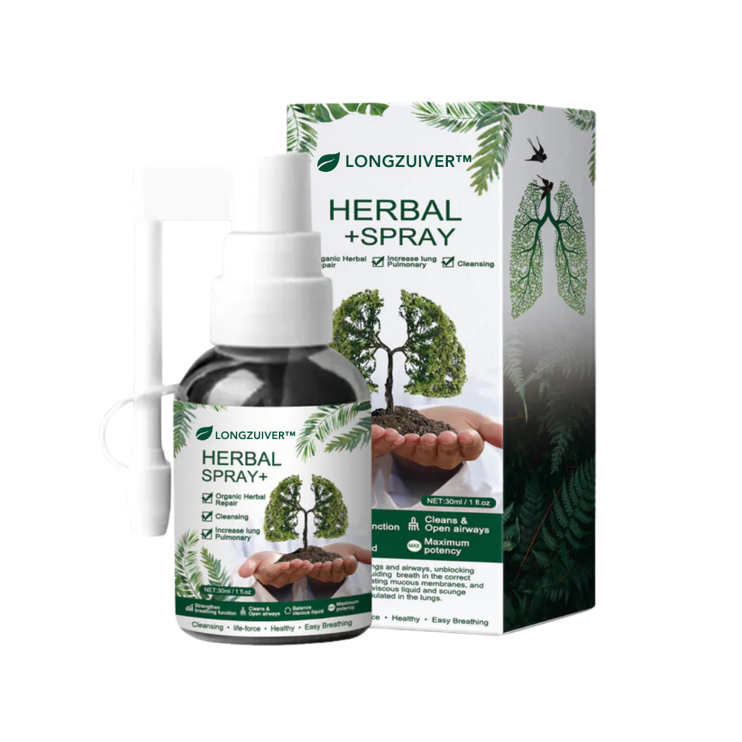 LONGZUIVER™ Lung Cleaning Spray | Clears lungs in 72 hours, 95% efficacy
