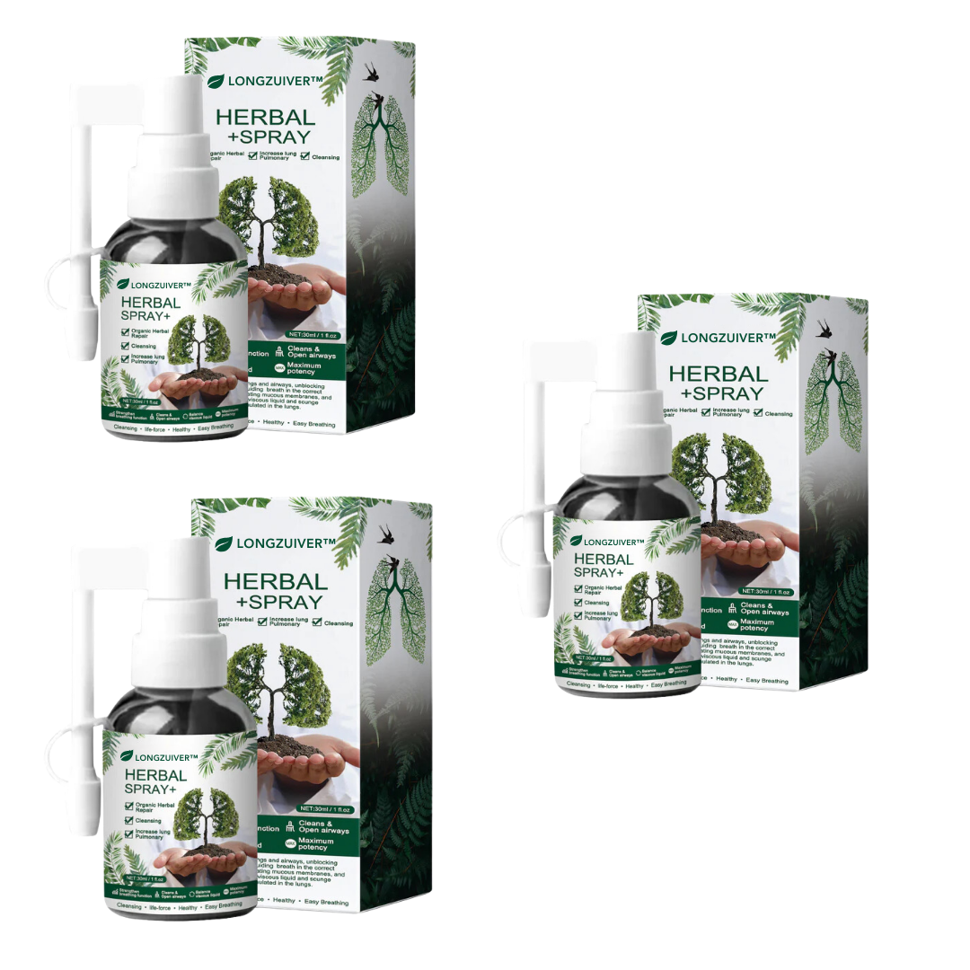 LONGZUIVER™ Lung Cleaning Spray | Clears lungs in 72 hours, 95% efficacy