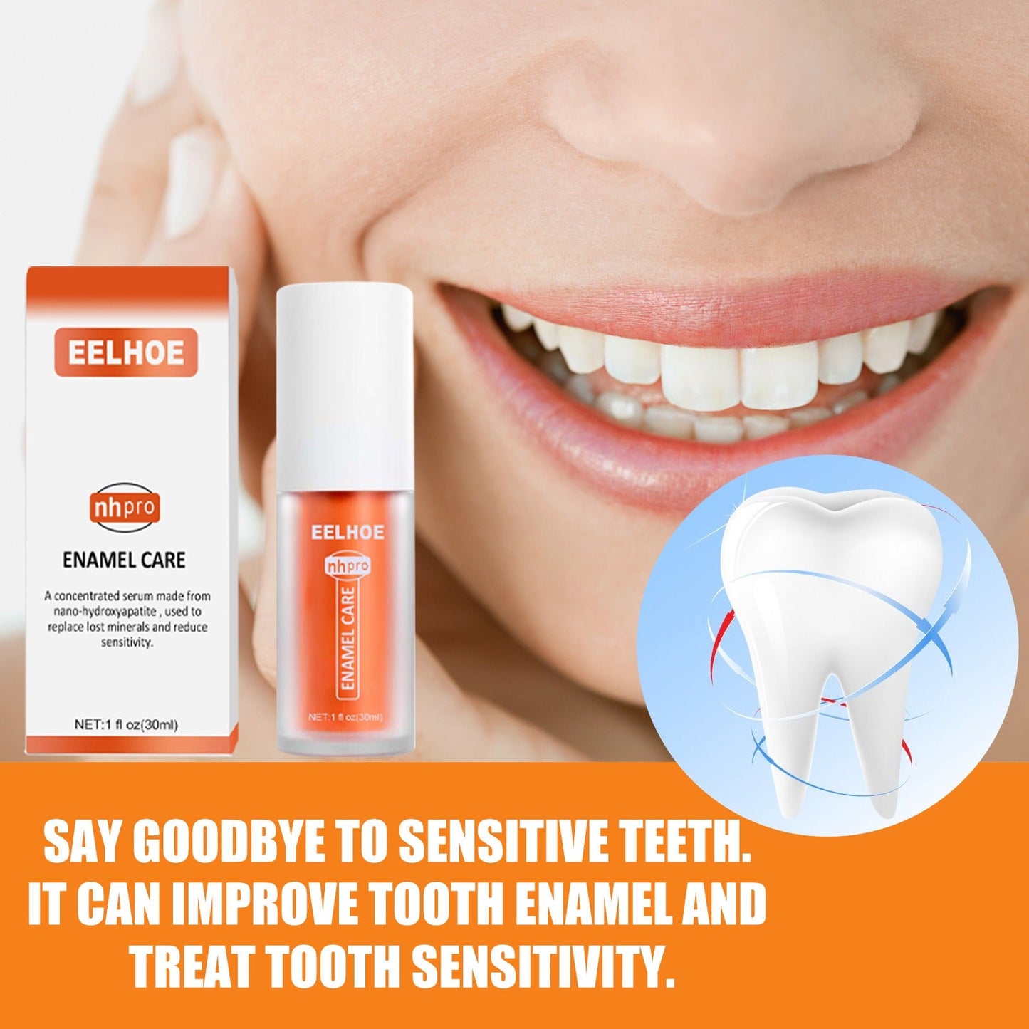 Purple & Orange Toothpaste and Repair Kit