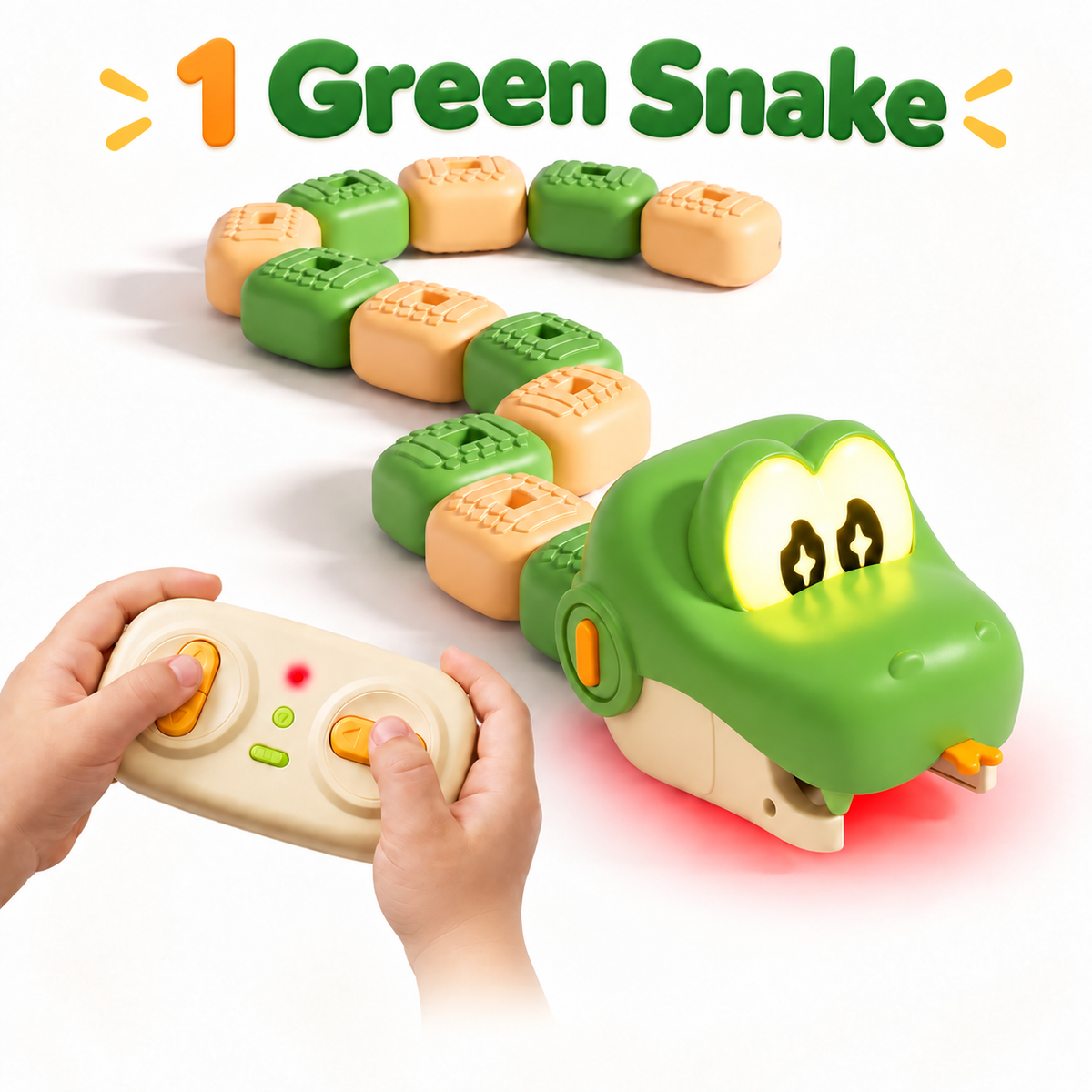 Remote-Control Magnetic Snake Game