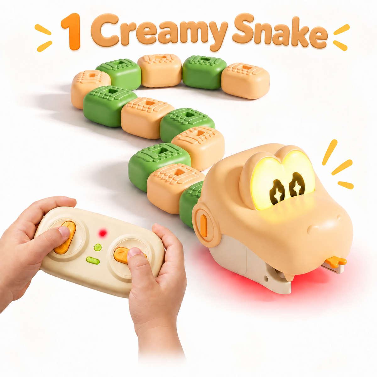 Remote-Control Magnetic Snake Game