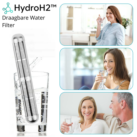 HydroH2 Draagbare Waterfilters - 1+1 GRATIS