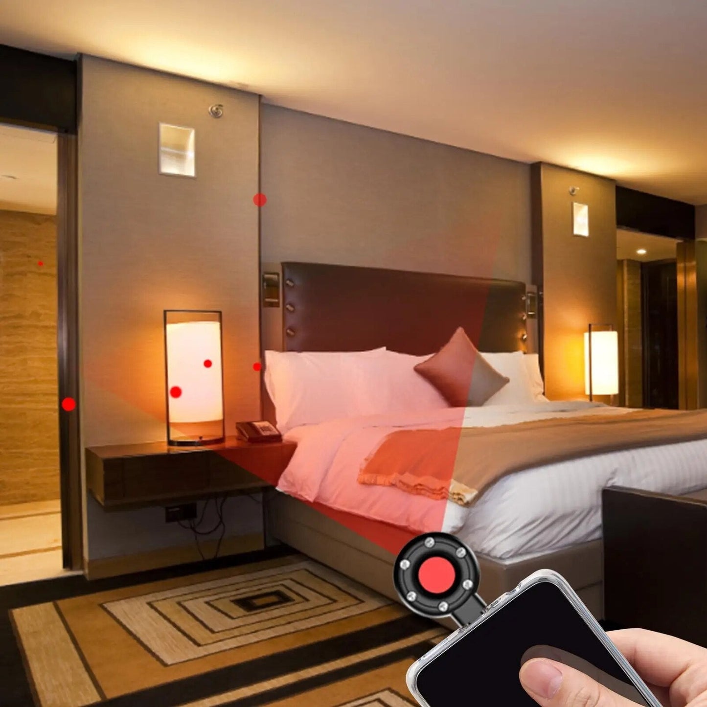 CamoScan™ | Draagbare Infrarood Anti-camera Detector