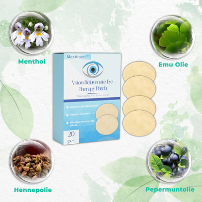 MaxVision™ | Oogtherapiepleister voor Zichtverjonging
