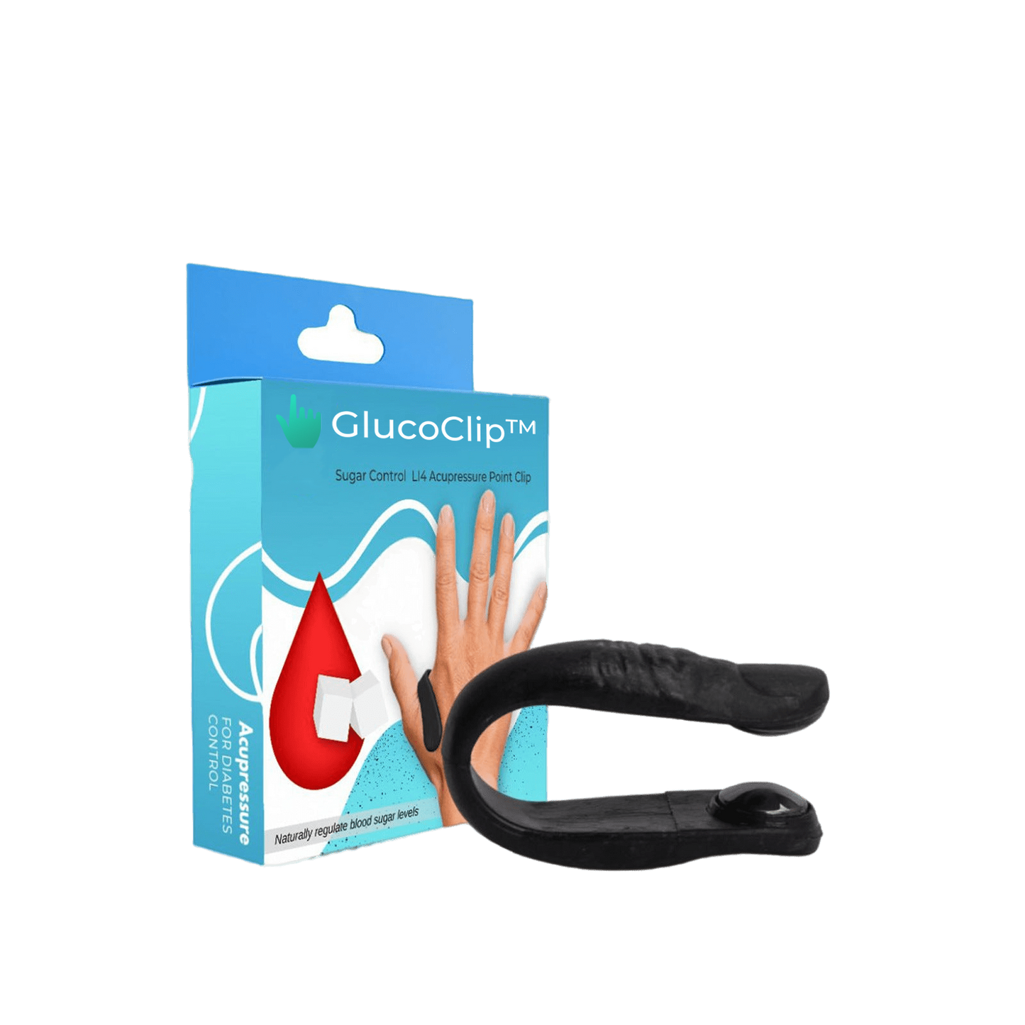 GlucoClip™ | Sugar Control LI4 Acupressuurpunt Clip