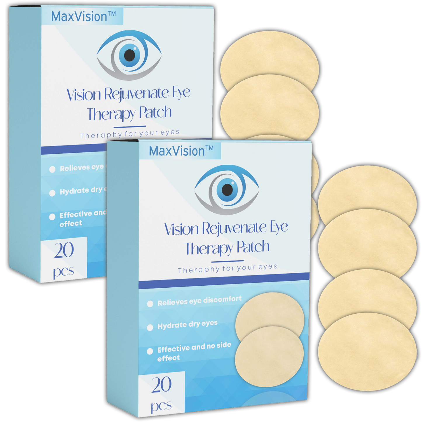 MaxVision™ | Oogtherapiepleister voor Zichtverjonging