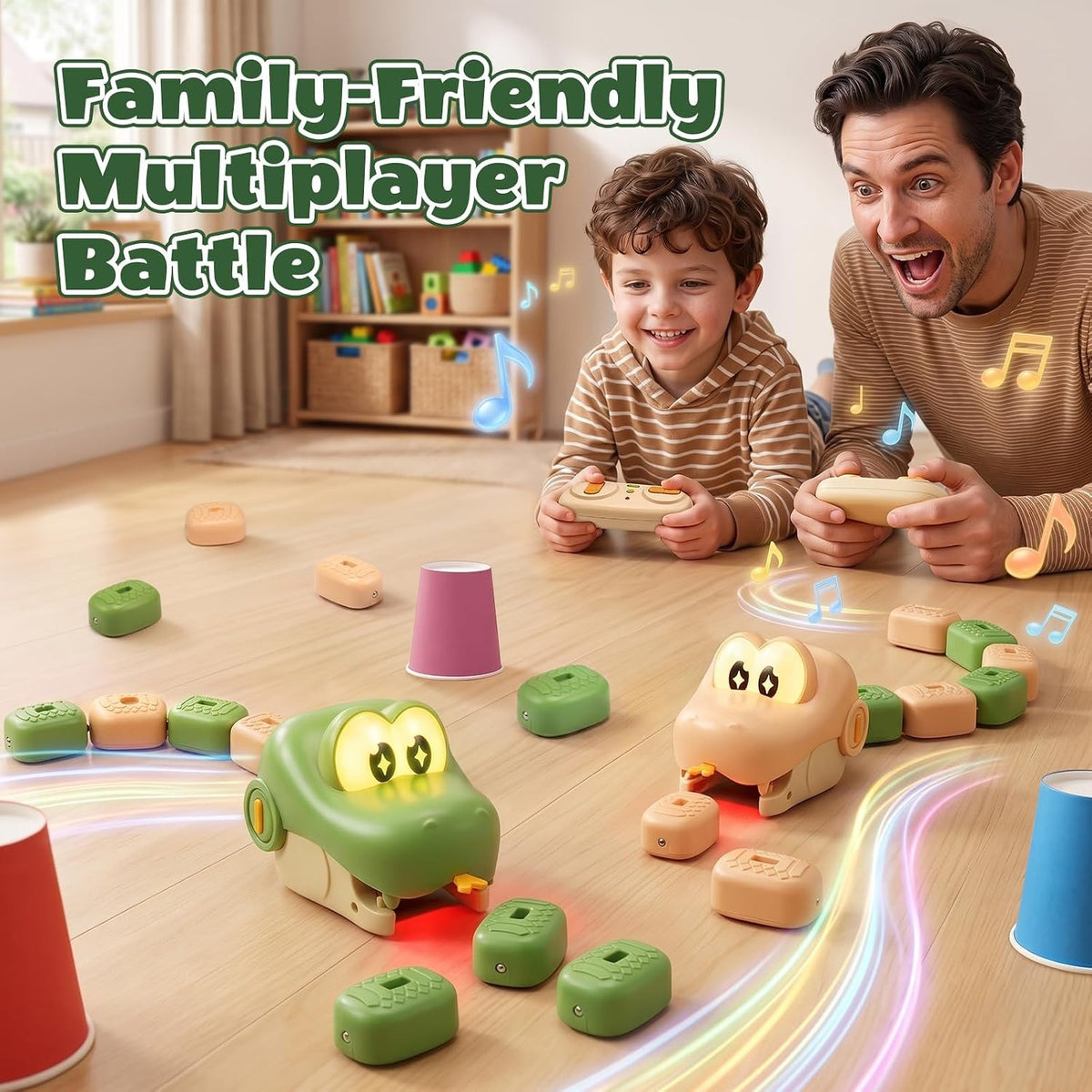 Magnetic snake Christmas toy family