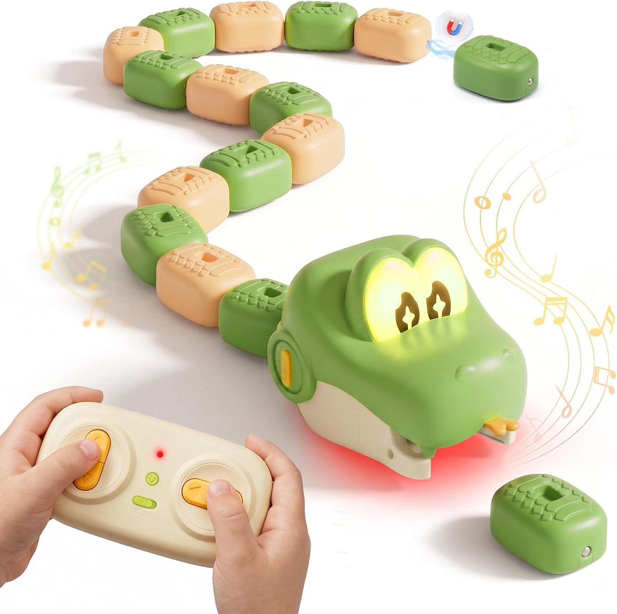 Magnetic snake Christmas toy hero