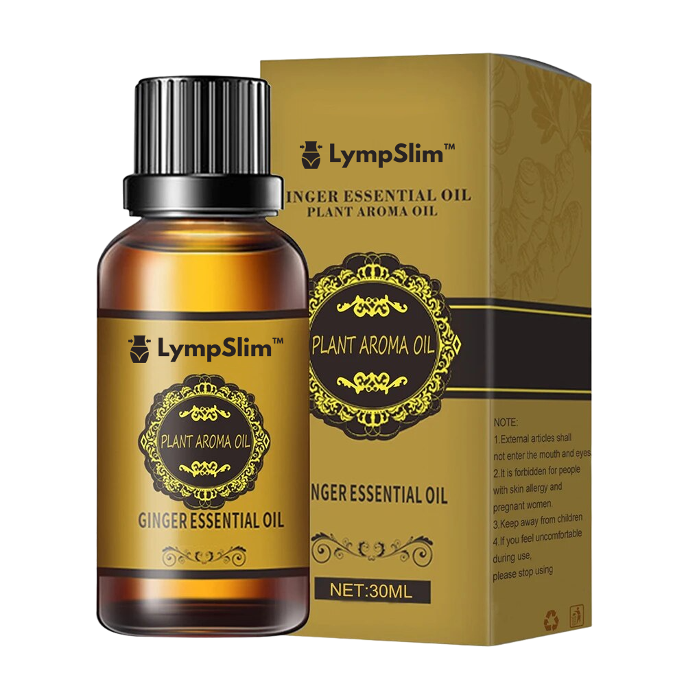 LympSlim™ | Gemberolie voor lymfatische drainage