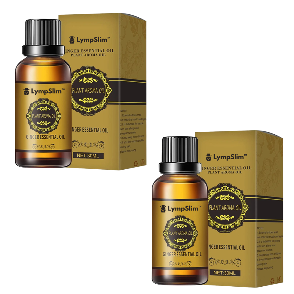 LympSlim™ | Gemberolie voor lymfatische drainage